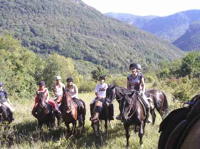circuit des Abéanches a cheval